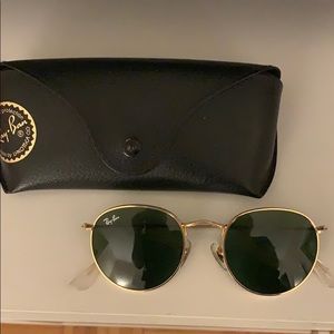 Ray Ban Round Metal Sunglasses! Lightly Worn